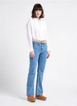 ELISE - Oversized Blouse Van Linnen | Wit 10 ELISE - Oversized Blouse Van Linnen | Wit -Wilson.NL 4128389