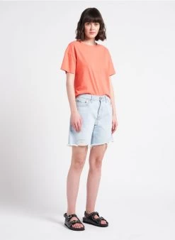 IANIS - T-shirt Met Ronde Hals Linnen/katoenblend | Veelkleurig -Wilson.NL 4128506