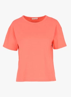 IANIS - T-shirt Met Ronde Hals Linnen/katoenblend | Veelkleurig -Wilson.NL 4129364