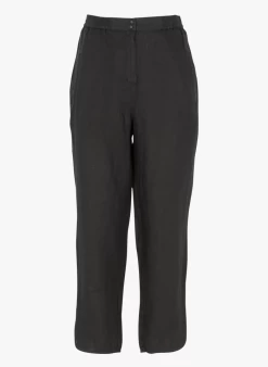ELIAS - Rechte, Linnen, 7/8-broek | Zwart 21 ELIAS - Rechte, Linnen, 7/8-broek | Zwart -Wilson.NL 4131809
