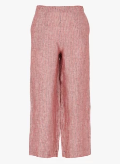 EMMOS - Rechte, Gestreepte, Linnen 7/8-broek | Gestreepte -Wilson.NL 4131811