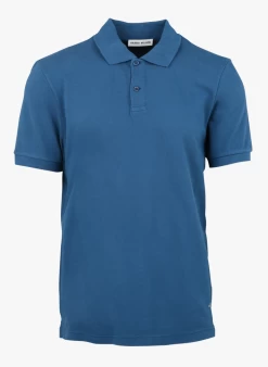 HENDEL - Polo Van Piquékatoen Met Korte Mouw | Blauw