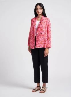 ELIAS - Rechte, Linnen, 7/8-broek | Zwart 26 ELIAS - Rechte, Linnen, 7/8-broek | Zwart -Wilson.NL 4145917