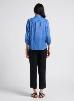 ELIAS - Rechte, Linnen, 7/8-broek | Zwart 33 ELIAS - Rechte, Linnen, 7/8-broek | Zwart -Wilson.NL 4145928