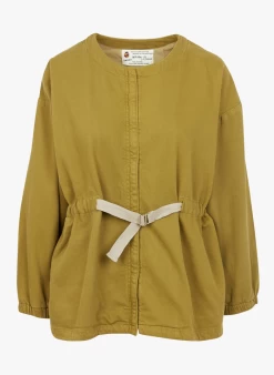 EYTIENNE - Katoenen Jasje Met Rits | Kaki -Wilson.NL 4150387
