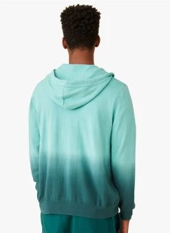 GUIDO - Katoenen Vest Met Rits En Capuchon | Blauw -Wilson.NL 4175535