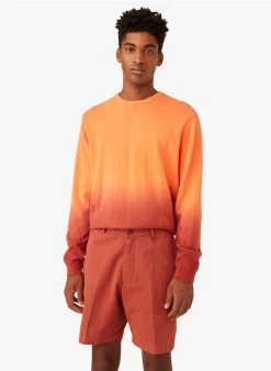 DOMI - Recht, Katoenen Short | Rood -Wilson.NL 4175609