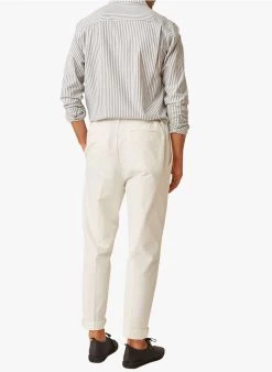 DIONY - Rechte, Katoenen Broek | Beige -Wilson.NL 4175610