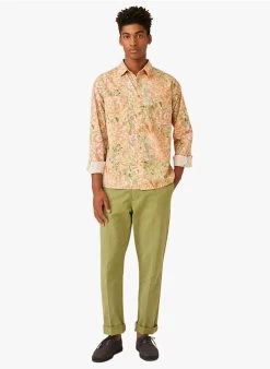 DUSTIN - Katoenen Blouse Met Print | Veelkleurig -Wilson.NL 4175635