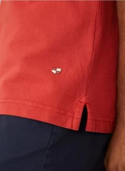 HENDEL - Polo Van Piquékatoen Met Korte Mouw | Rood -Wilson.NL 4213052