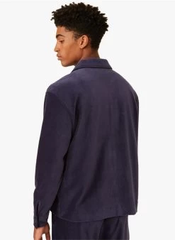 HADES - Sweater Met Ritsje Aan De Hals Katoenblend | Blauw 12 HADES - Sweater Met Ritsje Aan De Hals Katoenblend | Blauw -Wilson.NL 4213058