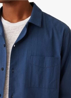 DEREL - Regular-fit, Katoenen Overhemd Met Klassieke Kraag | Gestreepte -Wilson.NL 4213064