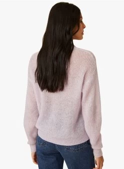 FLORA - Vest Met V-hals | Violet 10 FLORA - Vest Met V-hals | Violet -Wilson.NL 4213152