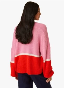 FLAVOR - Vest Wolblend Met Alpaca | Veelkleurig -Wilson.NL 4213157