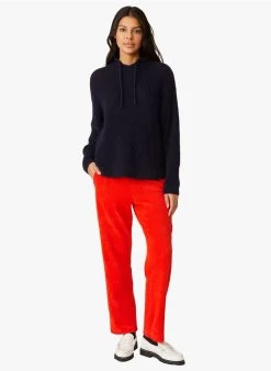 ISABELLE - Broek Van Corduroy Uit Katoenmix | Rood -Wilson.NL 4213300