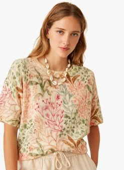 FLARA - Korte Trui Wolblend Met Alpaca | Veelkleurig -Wilson.NL 4213306