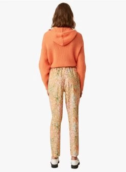 ERMAN - Rechte, Katoenen Broek Met Bloemenprint | Veelkleurig -Wilson.NL 4213314