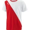 Wilson Team - Sport T-Shirt - Rot Weiss