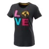 Wilson Love Earth Tech - T-Shirt Print - Schwarz Mehrfarbig -Wilson.NL 720a137e50654652b417e79de5e7251e