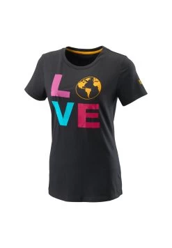 Wilson Love Earth Tech - T-Shirt Print - Schwarz Mehrfarbig