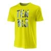 Wilson Stacked Tech - T-Shirt Print - Gelb Mehrfarbig -Wilson.NL 743146465e77470198a0dcddd2ec0af0