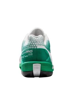 Wilson Tennis Rush Pro 4.0 - Tennisschoenen Voor Kleibanen - Weiss Gruen -Wilson.NL 893177052e6b4623a6357808a14756a1