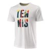 Wilson Stacked Tech - T-Shirt Print - Weiss Mehrfarbig -Wilson.NL 92bd89ab9e74468694a677471e09bd9f