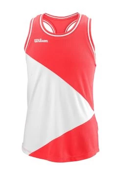 Wilson Tank Team - Top - Koralle Weiss