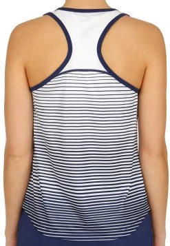 Wilson Tennis "Team Striped Tank" - Top - Dunkelblau Weiss Blau -Wilson.NL 9aa98d7c39374533b8b014369c3eeca9