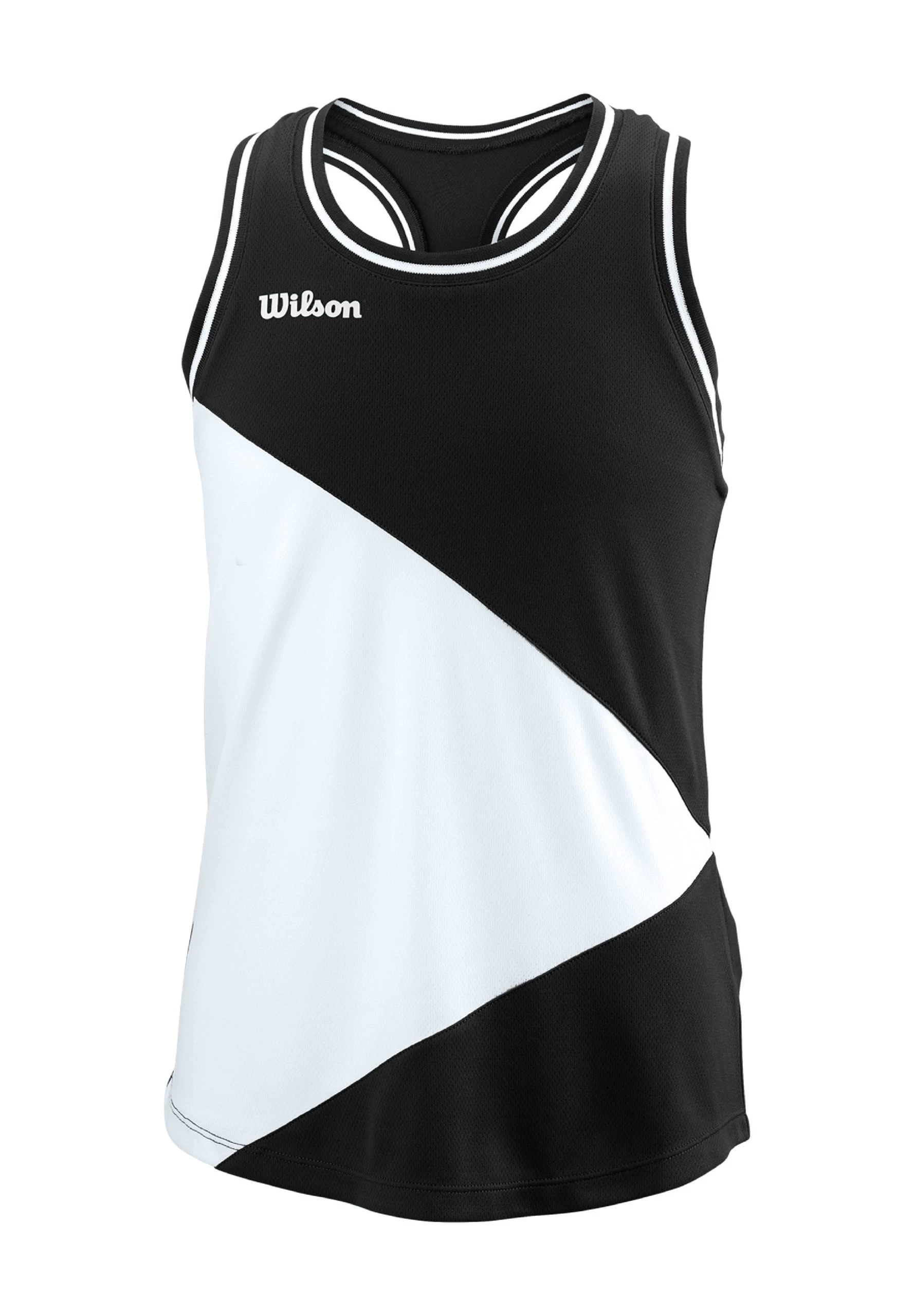 Wilson Tank Team - Top - Schwarz Weiss 3 Wilson Tank Team - Top - Schwarz Weiss