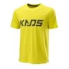 Wilson Kaos Tech - T-Shirt Print - Gelb Schwarz