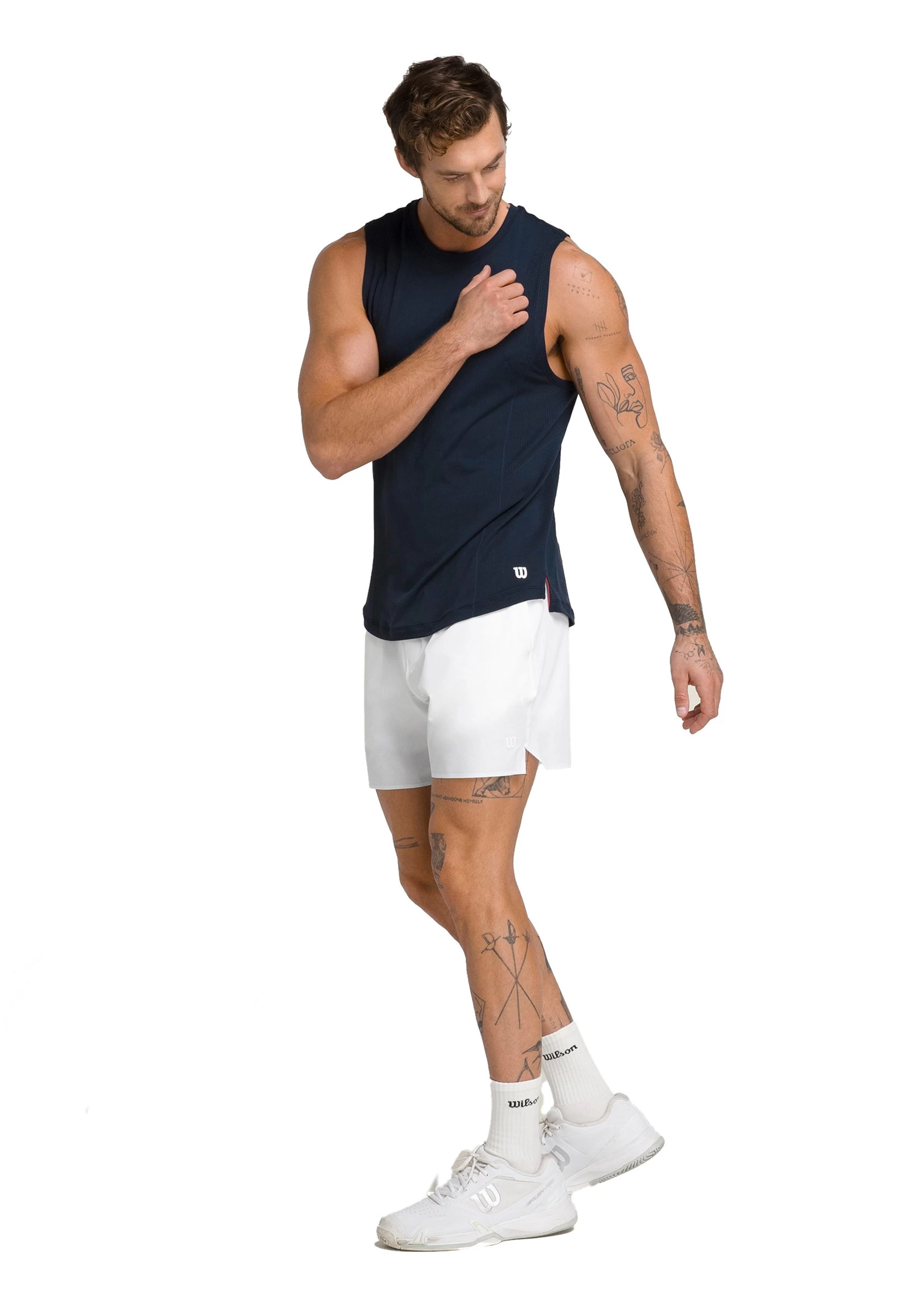 Wilson Tournament 7In - Shorts - Weiss 5 Wilson Tournament 7In - Shorts - Weiss - Image 3