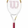 Wilson Six One Tns Rkt Besaitet 16 20 - Tennisracket - Weiss/Rot -Wilson.NL bc9d459fc3f343b69e5575cefe43e090