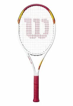 Wilson Six One Tns Rkt Besaitet 16 20 - Tennisracket - Weiss/Rot